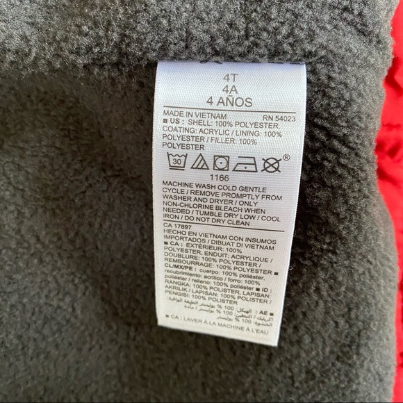 Old Navy Toddler Vest 4T - Picture 4 of 7